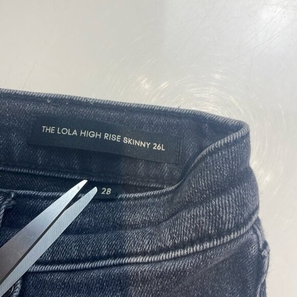 Denim Forum Lola High Rise Skinny Jean Size 28 - Picture 6 of 10